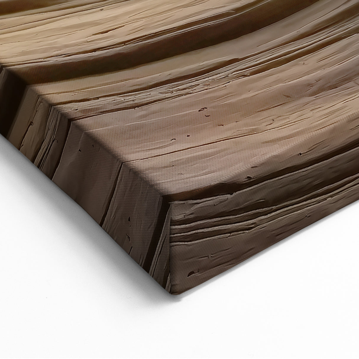 Flowing Canyon Curves - Scenic Nature Canyon Art for Home Decor