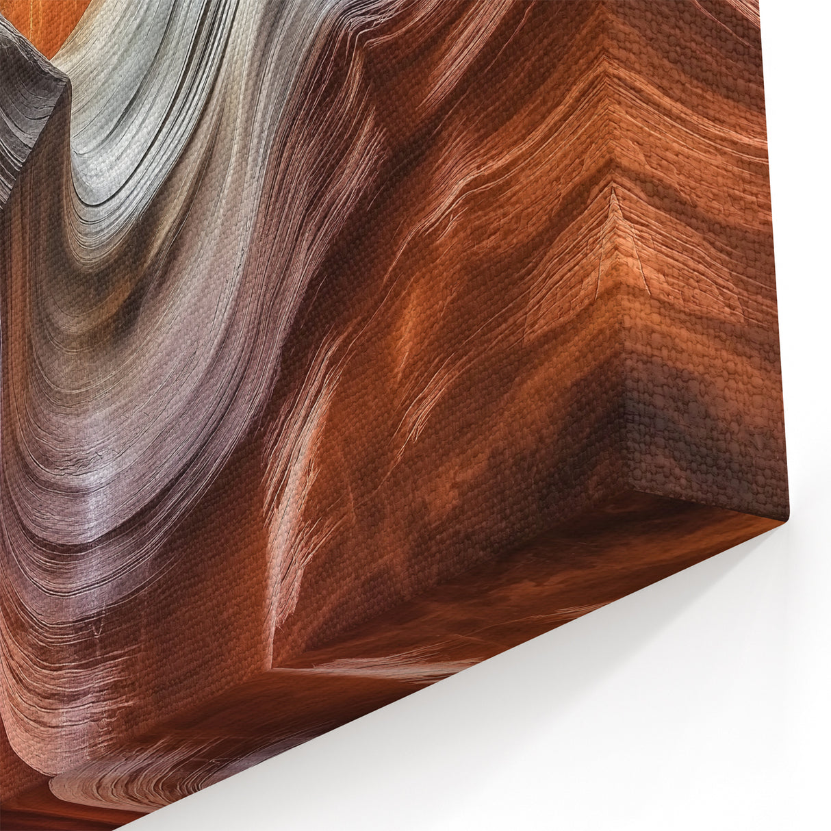 Vibrant Canyon Patterns - Abstract Nature Wall Art for Modern Decor
