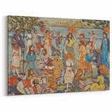 The Beach: Maurice Prendergast's Vibrant Post-Impressionist Art