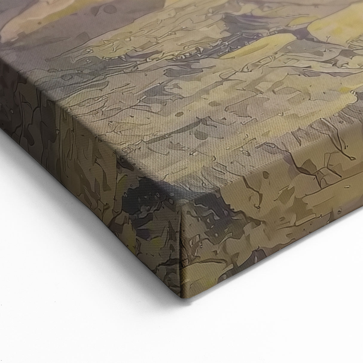 Expansive Canyon Landscape - Tranquil Nature Wall Art for Homes