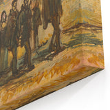 Expressionism Wall Art - Refugees on the Move by Cyprián Majerník