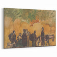 Expressionism Wall Art - Refugees with Horses by Cyprián Majerník