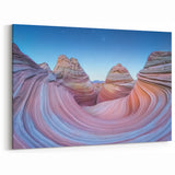 Celestial Wave Canyon - Nature Inspired Scenic Wall Art