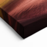 Sunlit Rolling Peaks - Abstract Canyon Art Decor