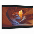 Golden Glow in Canyon - Nature's Sculptural Wall Art