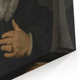 Classic Baroque Portrait - Nobleman with Elaborate White Ruff Collar