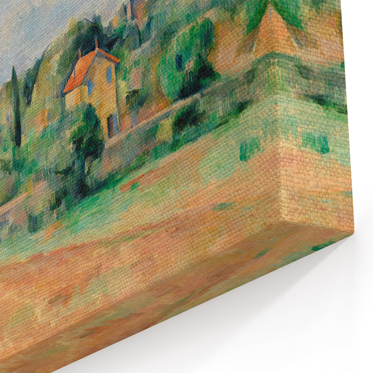 The Bellevue Plain: Paul Cézanne's Impressionist Landscape Masterpiece