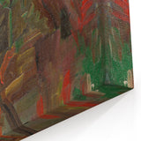 Expressionist Art - Resting Huntsman by Arnold Peter Weisz-Kubínčan