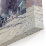 The Boulogne Embankment: Maximilien Luce's Winter Impressionist Art