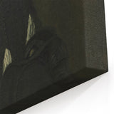 Classic Baroque Portrait - Gentleman in Elegant Dark Attire with Hat