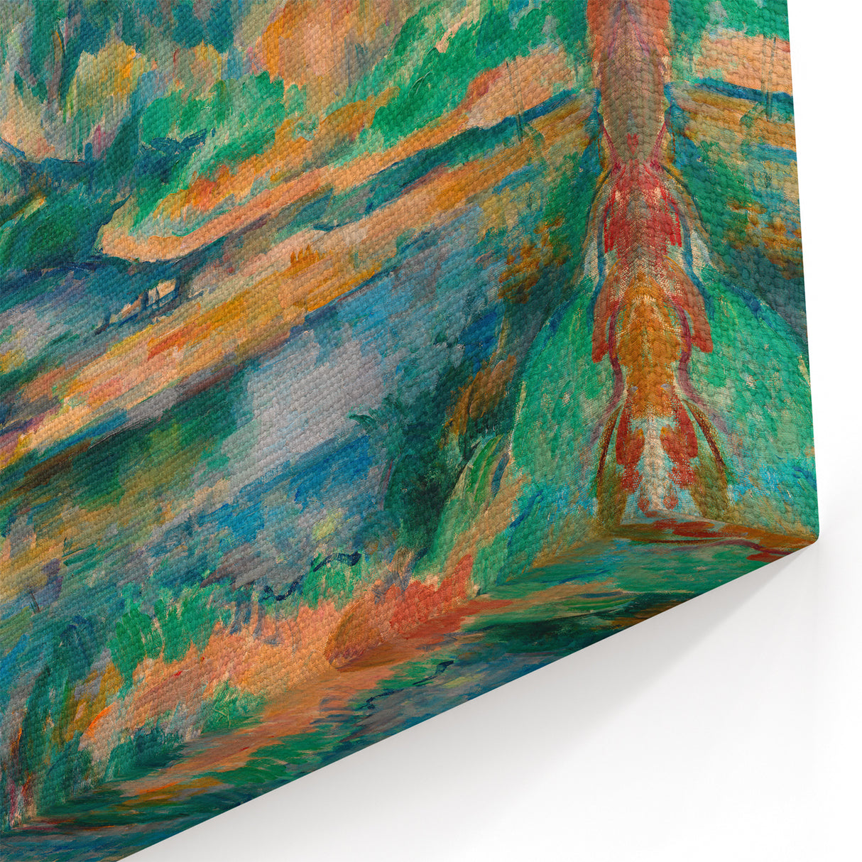 The Brook: Paul Cézanne's Impressionist Landscape Wall Art