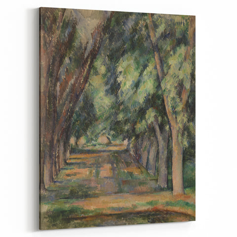 Impressionist Wall Art - Cézanne's "Chestnut Trees at Jas de Bouffan