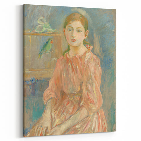 Impressionist Portrait Art - Morisot's "The Artist's Daughter