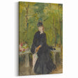 Impressionist Portrait Art - Morisot's "The Artist's Sister in a Park