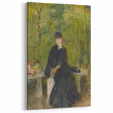 Impressionist Portrait Art - Morisot's "The Artist's Sister in a Park