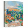 Impressionist Landscape Art - Cézanne's "The Bend in the Road" Print