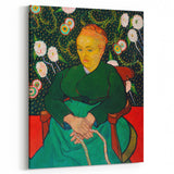 Impressionist Portrait Art - Van Gogh's "The Berceuse" Print