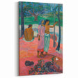 Impressionist Art Print - Gauguin's "The Call" Tropical Scene
