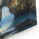Scenic Ocean-View Cave Wall Art for Modern Spaces