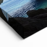 Scenic Ocean-View Cave Wall Art for Modern Spaces