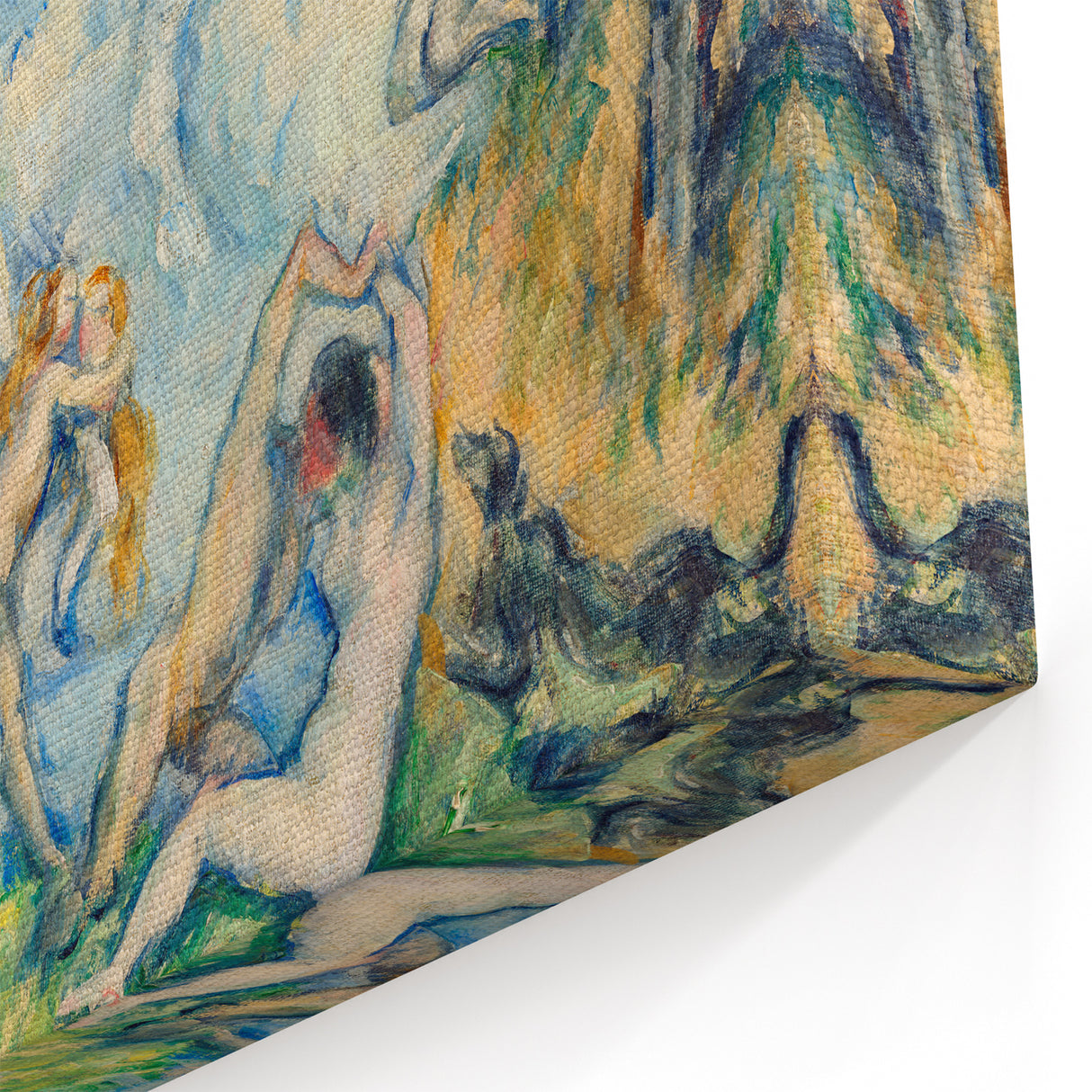 Impressionism Wall Art – The Battle of Love by Paul Cézanne Print