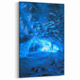 Scenic Cave Art - Vibrant Blue Ice Cavern