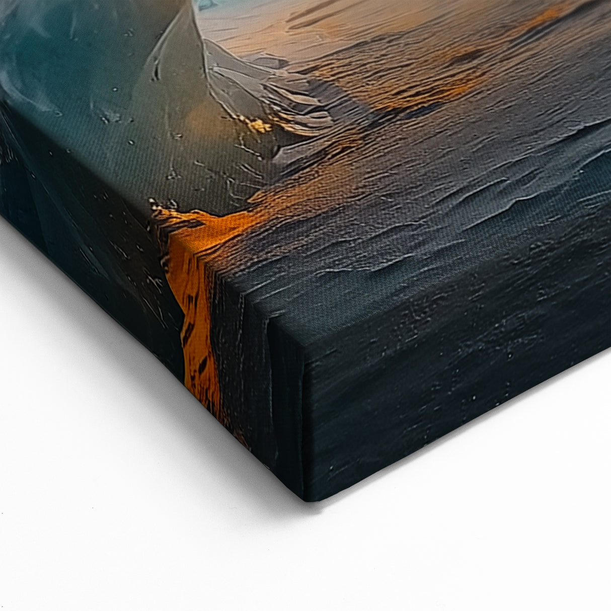 Cave Wall Art - Ice Cavern Sunrise Glow