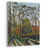 Modern Wall Art - The Banks of the Bièvre | Abstract Minimalist Print