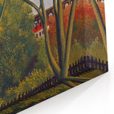 Modern Wall Art - The Banks of the Bièvre | Abstract Minimalist Print