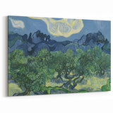 Famous Van Gogh Paintings - Olive Trees Under Blue Sky Wall Art