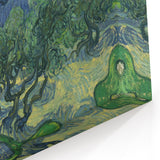 Famous Van Gogh Paintings - Olive Trees Under Blue Sky Wall Art