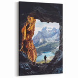 Cave Wall Art - Mountain Adventure View