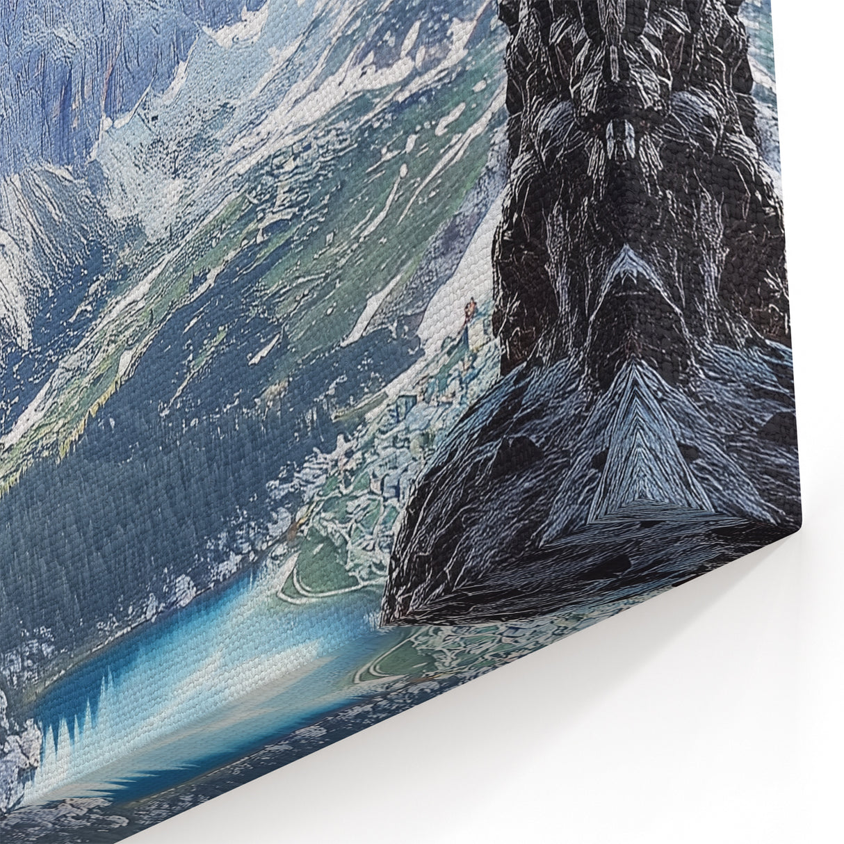 Cave Wall Art - Mountain Adventure View