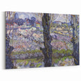 Vincent van Gogh Wall Art - Blossoming Orchard Landscape Print