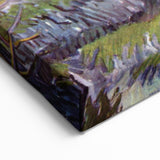 Vincent van Gogh Wall Art - Blossoming Orchard Landscape Print