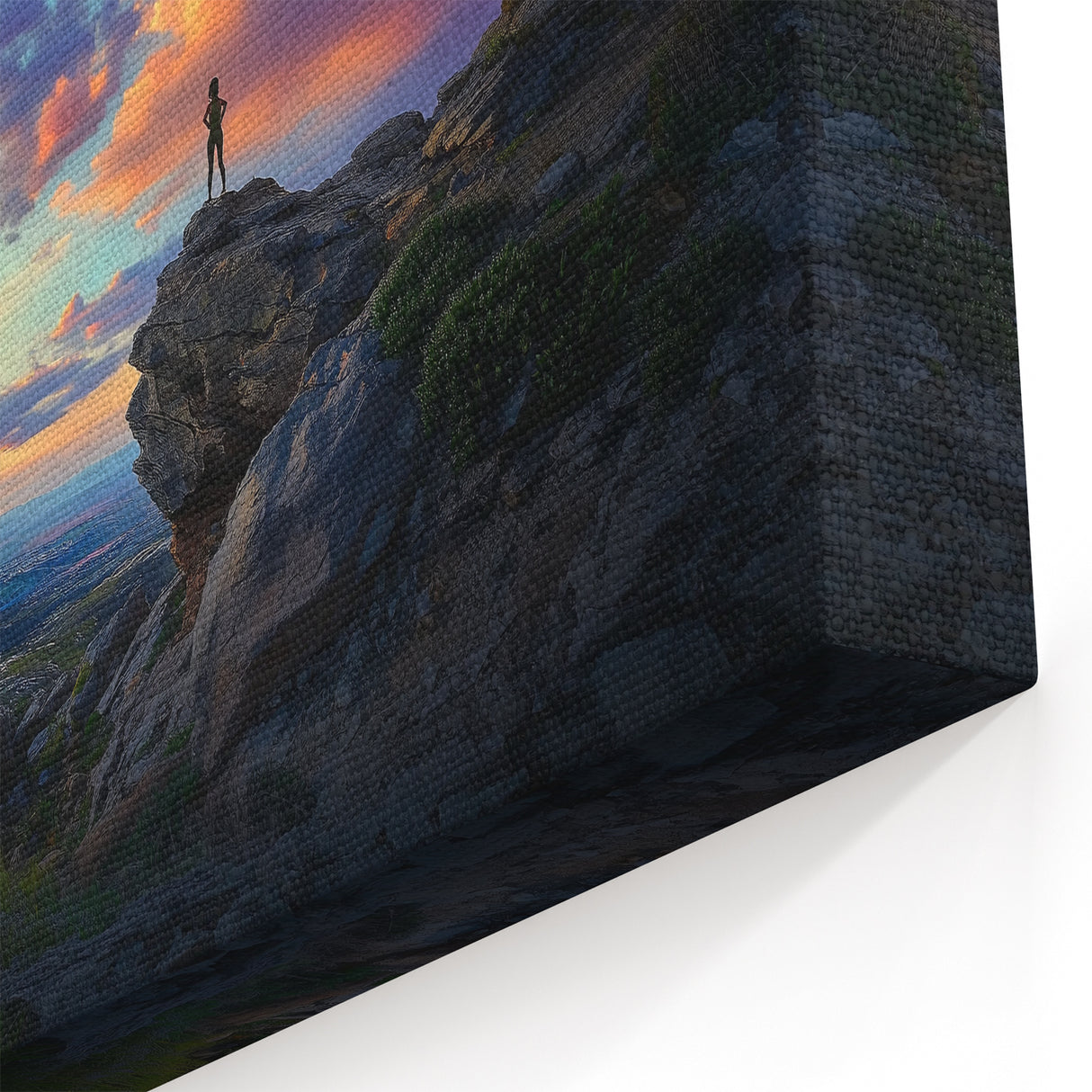 Landscape Cave Art Prints - Sunset Overlook Adventure
