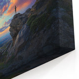 Landscape Cave Art Prints - Sunset Overlook Adventure