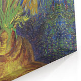 Starry Night Wall Art - Vase with Crown Imperial Flowers Print