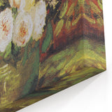 Van Gogh Canvas Prints - Sunflowers and Roses Still Life Art