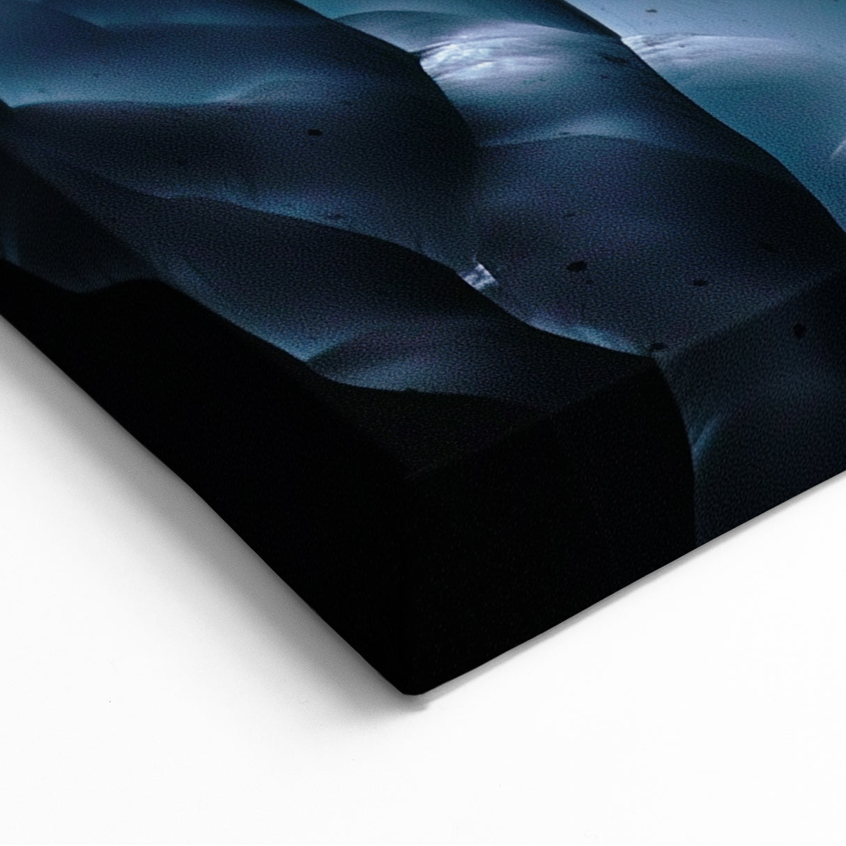 Cave Photography Prints - Icy Abstract Reflections