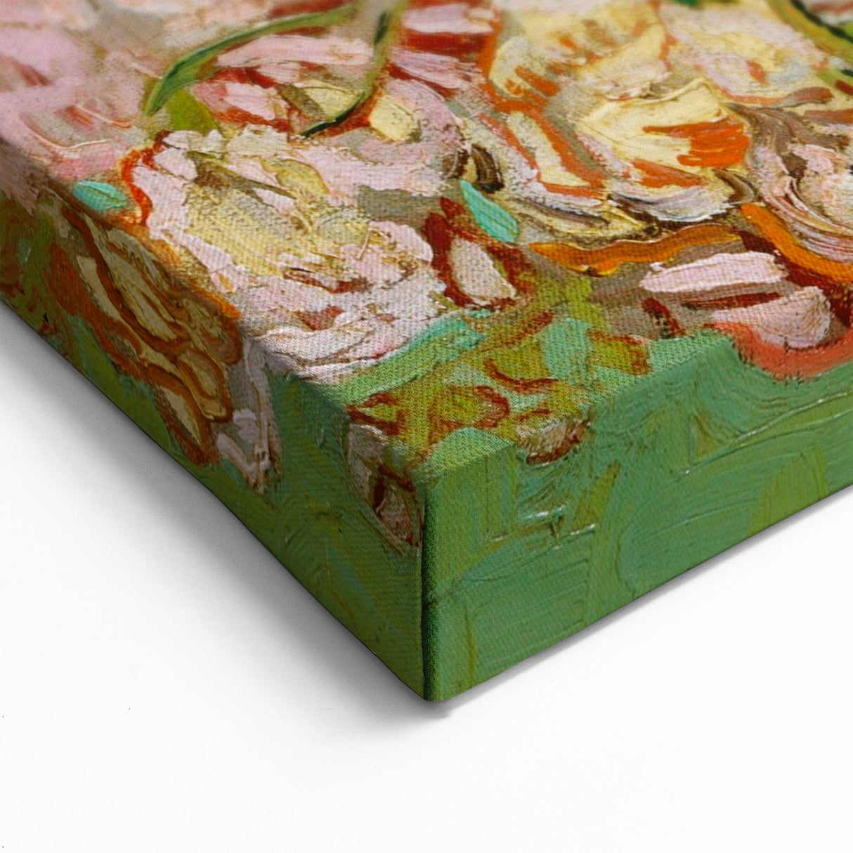 Van Gogh Canvas Prints - Oleanders in Vase Vibrant Wall Art