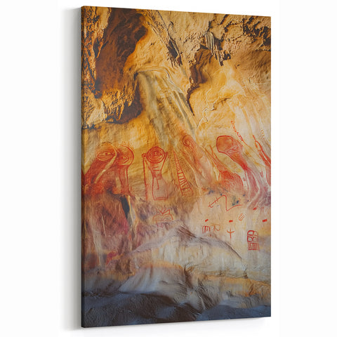 Ancient Cave Paintings Decor - Unique Wall Art for Modern Spaces