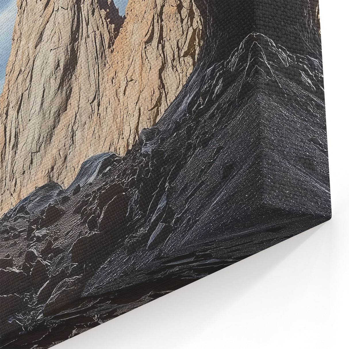 Majestic Rock View - Scenic Cave Photography Prints for Interiors