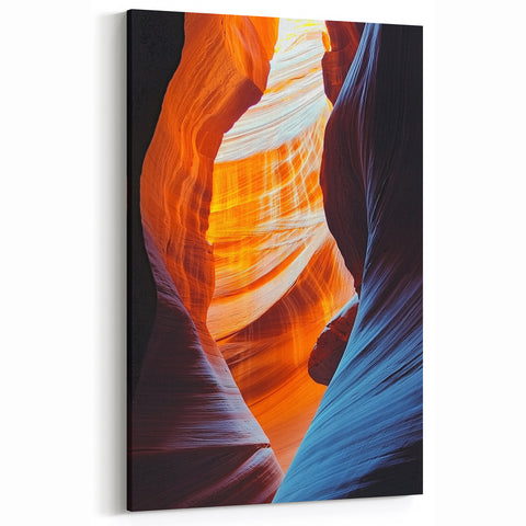 Antelope Canyon Glow - Natural Cave Photography Prints for Walls