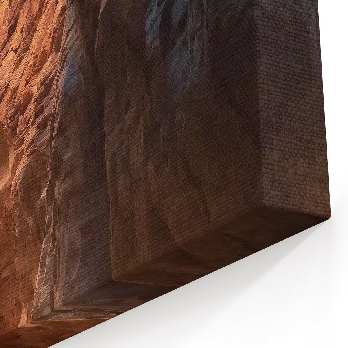 Canyon Passage Glow - Natural Cave Wall Art for Modern Interiors