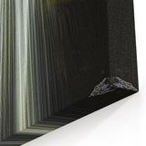 Hidden Waterfall Oasis - Scenic Cave Wall Art for Tranquil Spaces