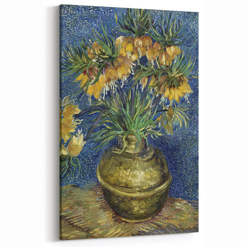 Van Gogh Canvas Prints - Vase with Fritillaries Impressionist Art
