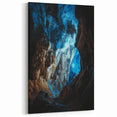 Mystical Blue Grotto - Scenic Cave Wall Art for Stunning Interiors
