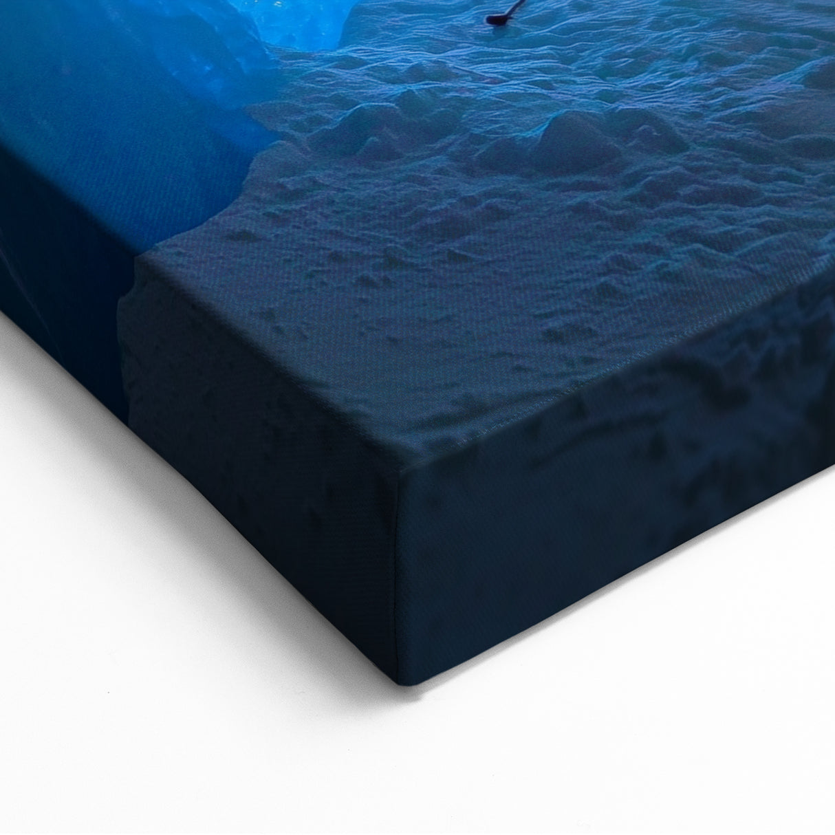 Aurora Ice Climb - Scenic Cave Wall Art for Adventurous Interiors