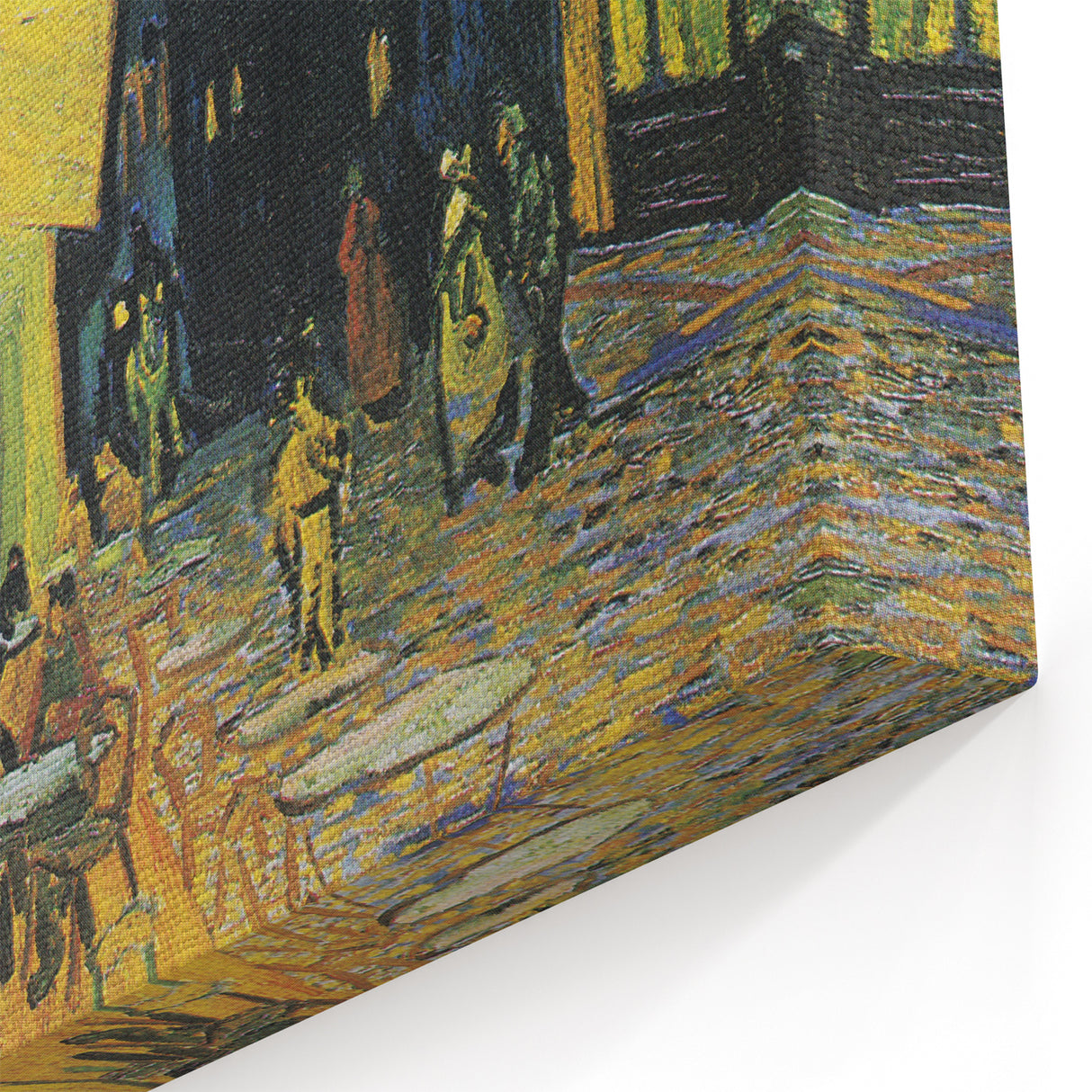 Vincent van Gogh Wall Art - Café Terrace at Night Canvas Prints